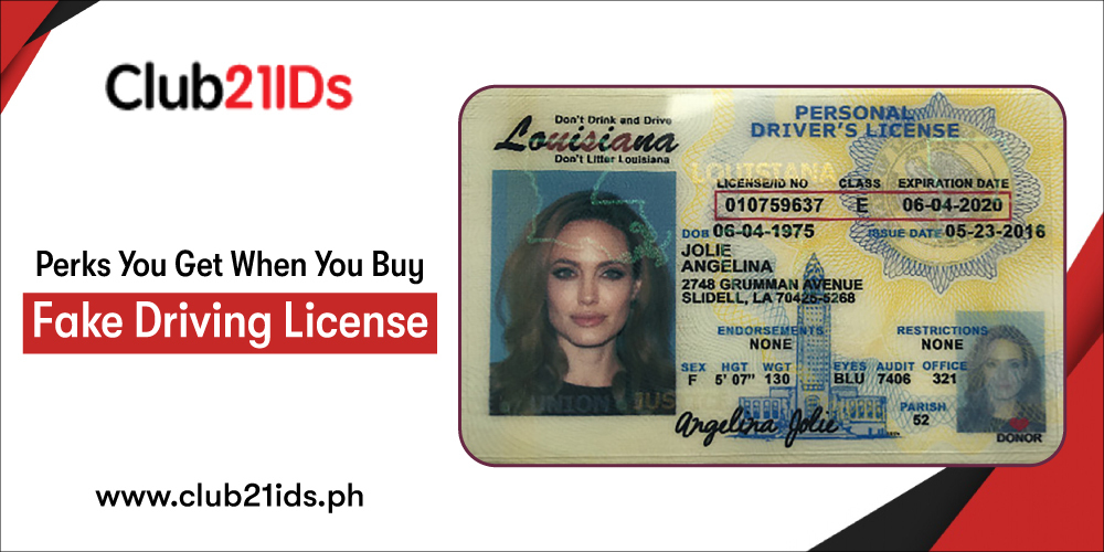 Read more about the article PERKS YOU GET WHEN YOU BUY FAKE DRIVING LICENSE