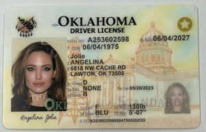 Oklahoma Driver License - Oklahoma Scannable IDS